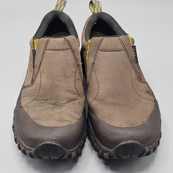 Merrell Shiver Moc Slip On Shoes Brown Leather Waterproof Vibram Sz 8 Polartec main image 7